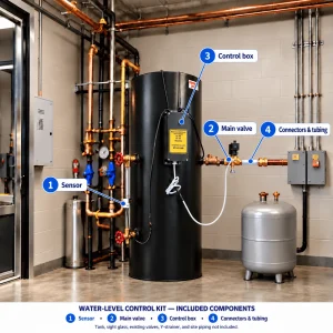 Automatic Return Tank Water-Level Control Assembly
